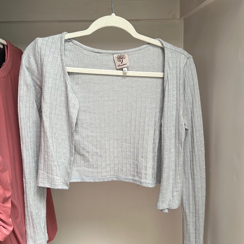 Light Blue Cardigan Large